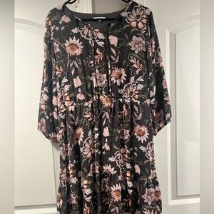 Comfortable dress!! Super cute pattern!
